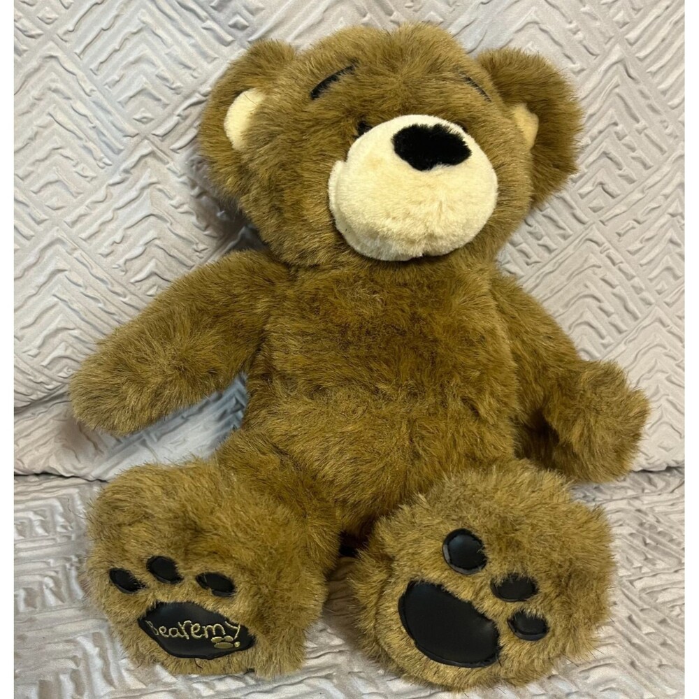 Build-A-Bear Workshop Bearemy Brown Teddy Bear Plush Mascot 16" Stuffed Animal